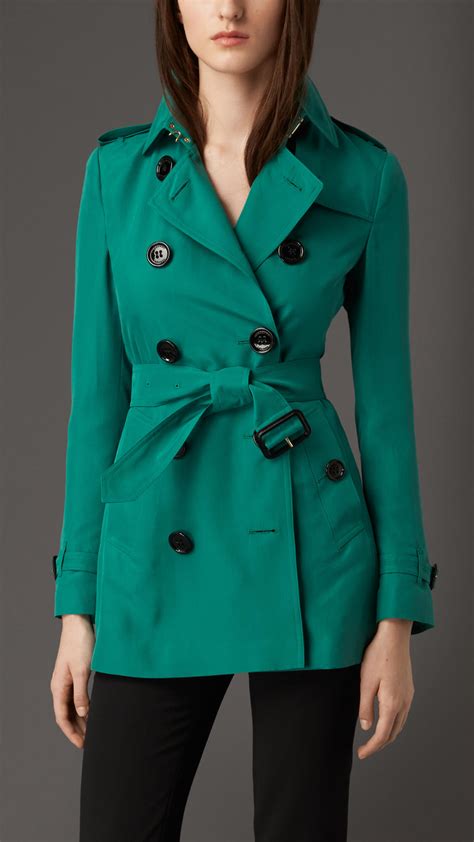 silk BURBERRY Women Trench coats 